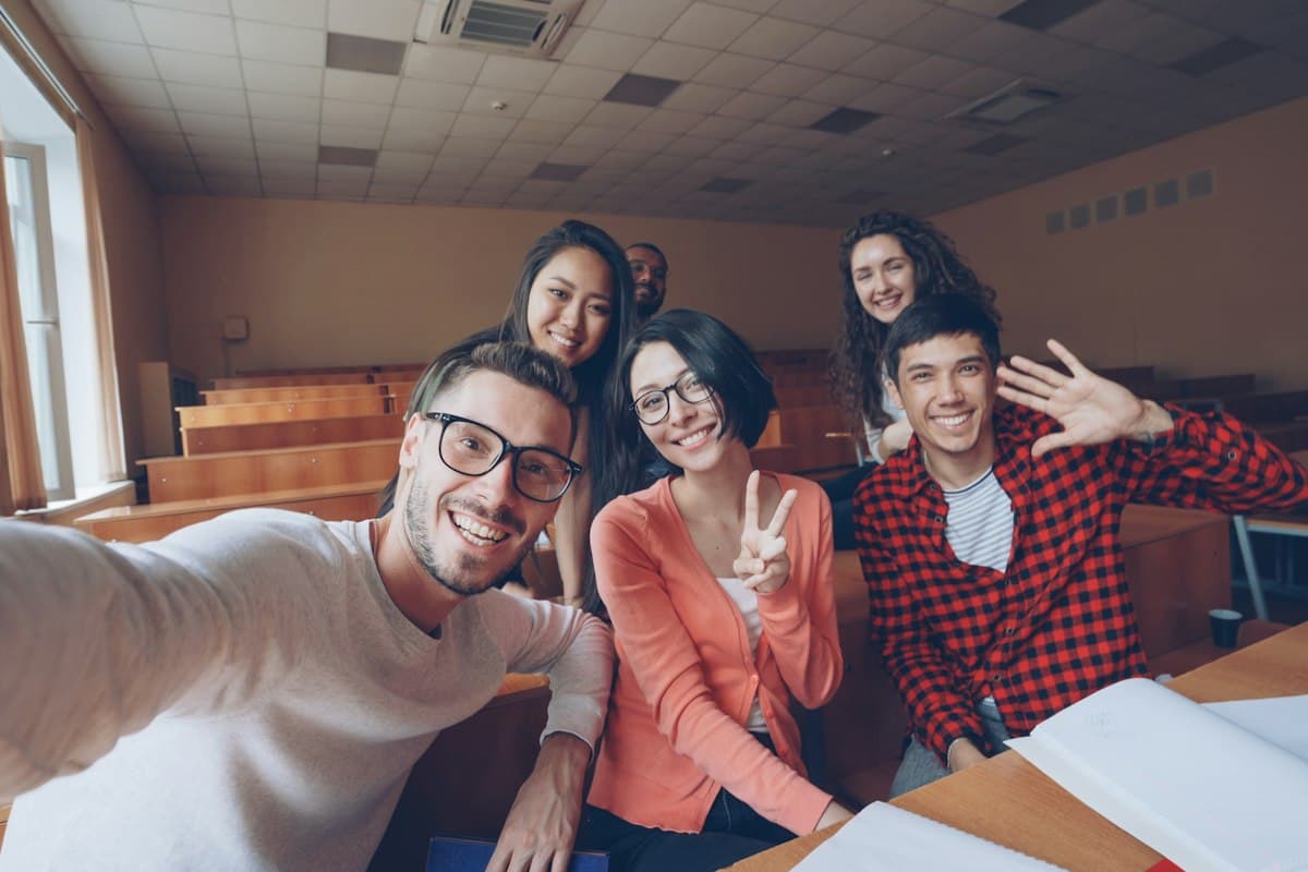 Students at Southeast Bangkok University